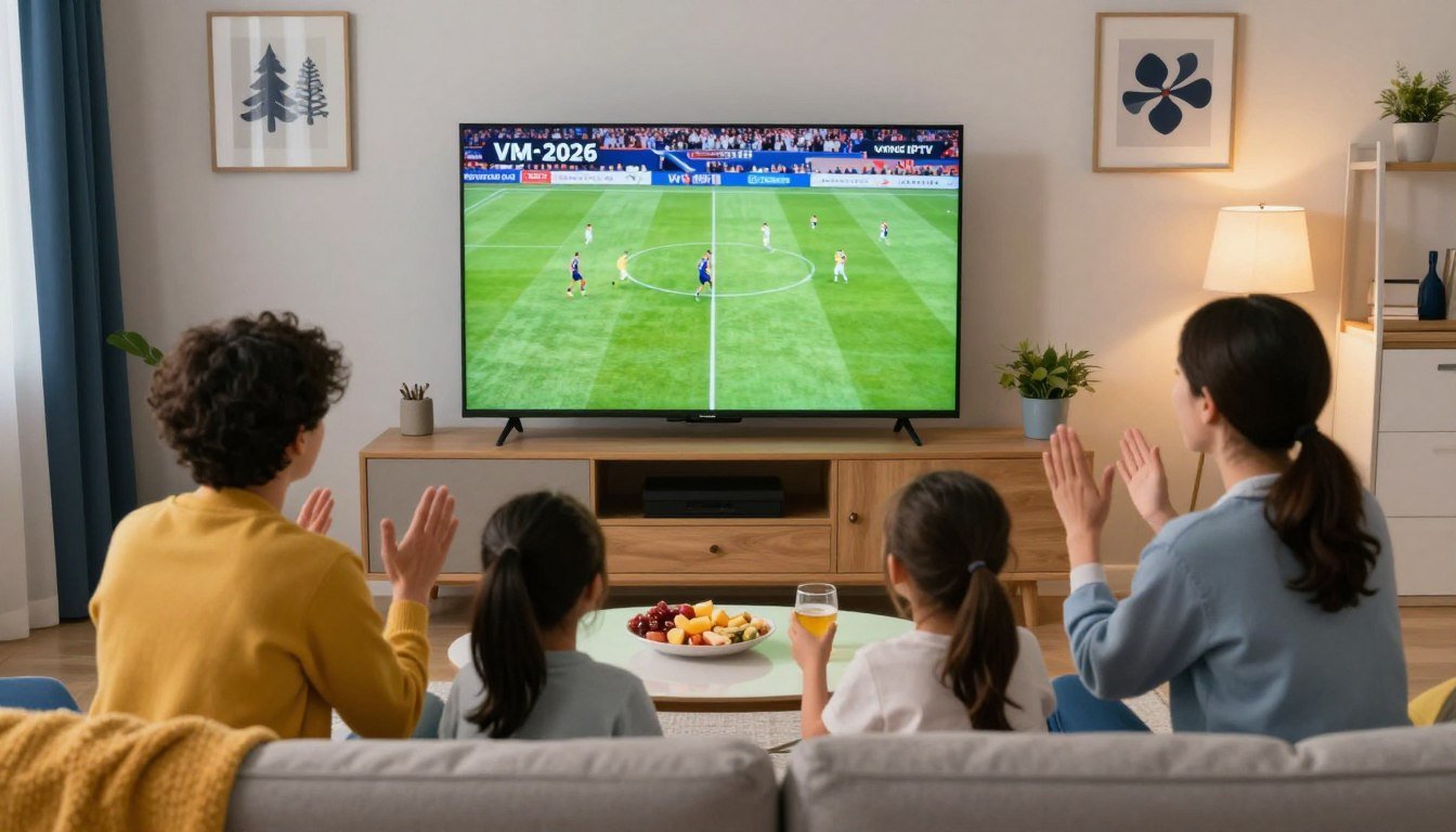 Se VM 2026 på TV med bästa Nordic IPTV från IPTV Nordic och Viking IPTV i Sverige live i 4K HD! 2026